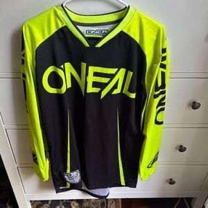 O'Neal Men's Black and Yellow Shirt